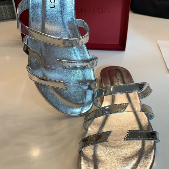 COPY - Tamara Mellon slit/specchio Argentine sandal “NEW” - Picture 11 of 14